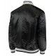 Atlanta Falcons Satin Black Starter Jacket Atlanta Falcons Satin Black Starter Jacket