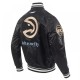 Atlanta Hawks 2024/25 City Edition Black Satin Jacket