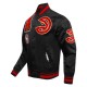 Atlanta Hawks Mashup Classic Rib Satin Jacket Atlanta Hawks Mashup Classic Rib Satin Jacket
