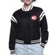 Atlanta Hawks Printed Logo Varsity Satin Jacket Atlanta Hawks Printed Logo Varsity Satin Jacket