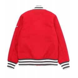 Atmos Cowboys Varsity Red Wool Jacket