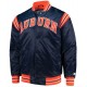 Auburn Tigers The Enforcer Blue Satin Jacket Auburn Tigers The Enforcer Blue Satin Jacket
