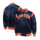 Auburn Tigers The Enforcer Blue Satin Jacket Auburn Tigers The Enforcer Blue Satin Jacket
