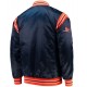 Auburn Tigers The Enforcer Blue Satin Jacket Auburn Tigers The Enforcer Blue Satin Jacket