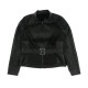 Avengers Endgame Natasha Romanoff Black Leather Jacket Avengers Endgame Natasha Romanoff Black Leather Jacket