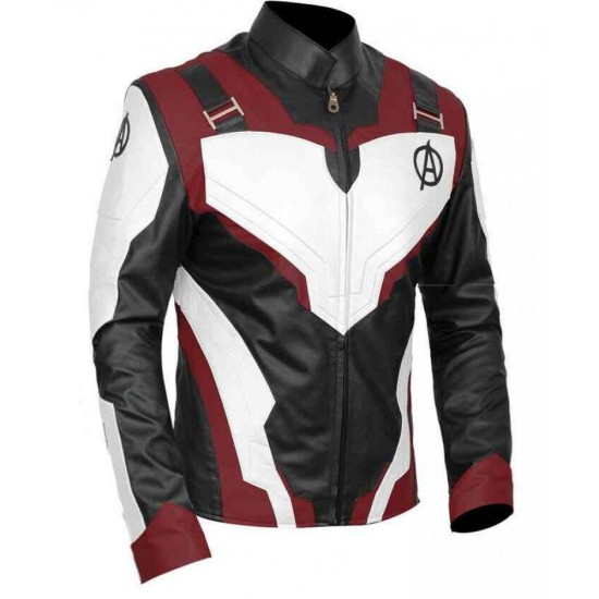Avengers Endgame Quantum Leather Jacket Avengers Endgame Quantum Leather Jacket