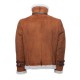 Aviator bomber Suede shearling jacket Aviator bomber Suede shearling jacket