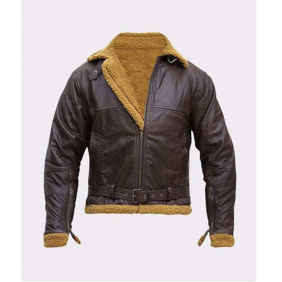 B3 Flying Aviator Shearling Bomber Leather Jacket B3 Flying Aviator Shearling Bomber Leather Jacket