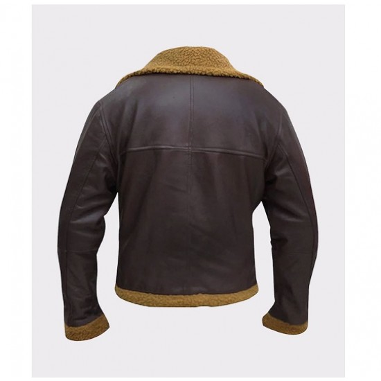 B3 Flying Aviator Shearling Bomber Leather Jacket B3 Flying Aviator Shearling Bomber Leather Jacket