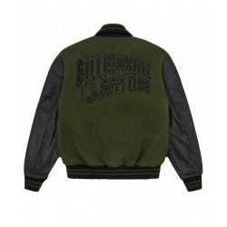 BBC Astro Letterman Green and Black Jacket