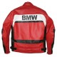 BMW Motorcycle Red Black White Racing Leather Jacket BMW Motorcycle Red Black White Racing Leather Jacket