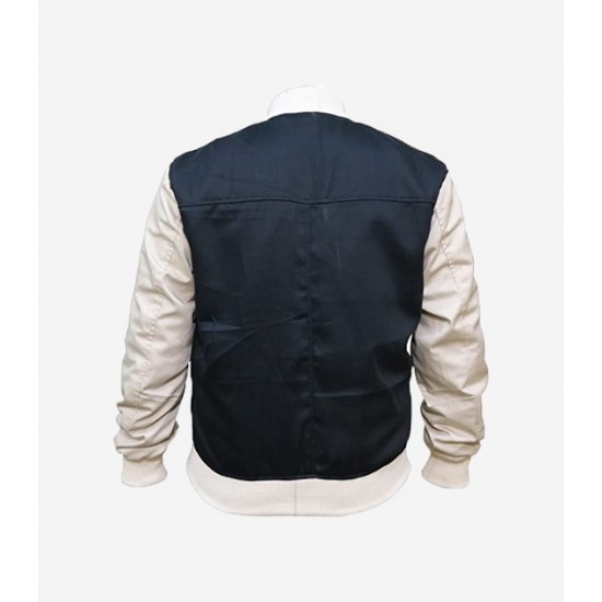 Baby Driver Ansel Elgort Varsity Bomber Jacket Baby Driver Ansel Elgort Varsity Bomber Jacket