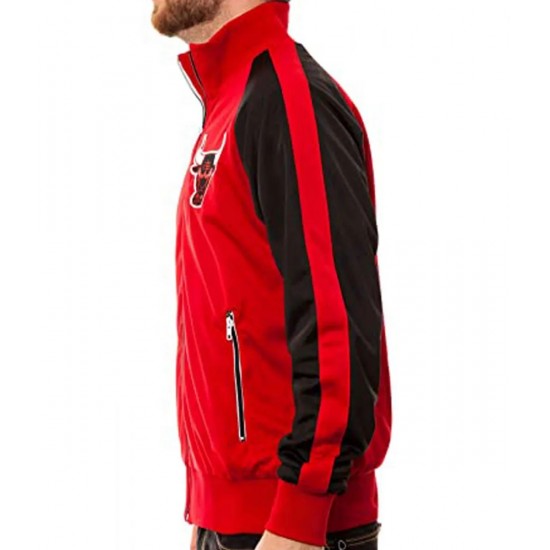 Backboard Chicago Bulls Red Track Jacket Backboard Chicago Bulls Red Track Jacket