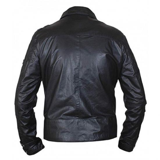 Bad MJ Black Leather Jacket