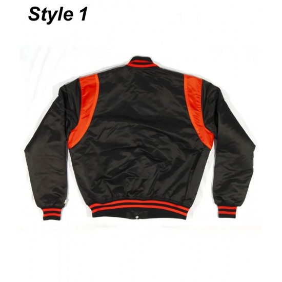 Baltimore Orioles 70’s Bomber Black Jacket Baltimore Orioles 70’s Bomber Black Jacket