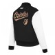 Baltimore Orioles Black Varsity Jacket Baltimore Orioles Black Varsity Jacket