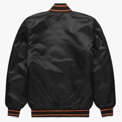 Baltimore Orioles Classic Black Satin Jacket 