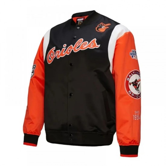 Baltimore Orioles Cooperstown Team Origins Satin Jacket