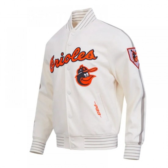 Baltimore Orioles Logo Game Day Eggshell Jacket