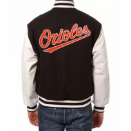 Baltimore Orioles Varsity White/Black Jacket