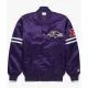 Baltimore Ravens Purple Satin Jacket