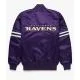 Baltimore Ravens Purple Satin Jacket