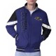 Baltimore Ravens Strong Arm Purple Full-Zip Jacket