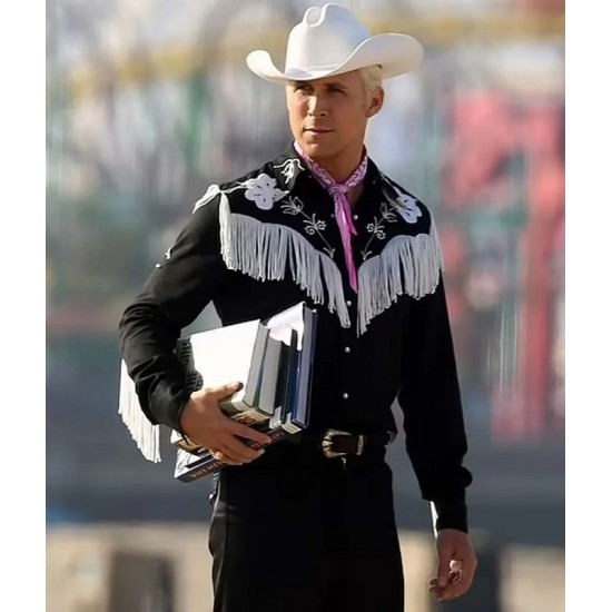 Barbie Ryan Gosling Black Jacket Barbie Ryan Gosling Black Jacket
