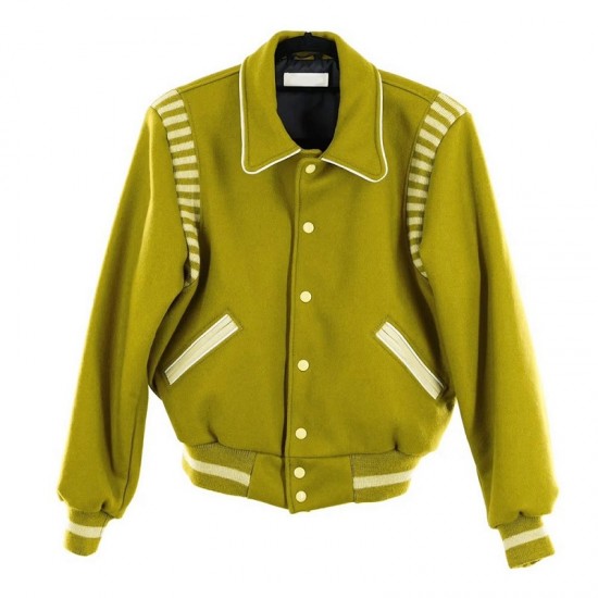 Bare Knuckles Western Varsity Wool Green Jacket Bare Knuckles Western Varsity Wool Green Jacket