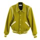 Bare Knuckles Western Varsity Wool Green Jacket Bare Knuckles Western Varsity Wool Green Jacket