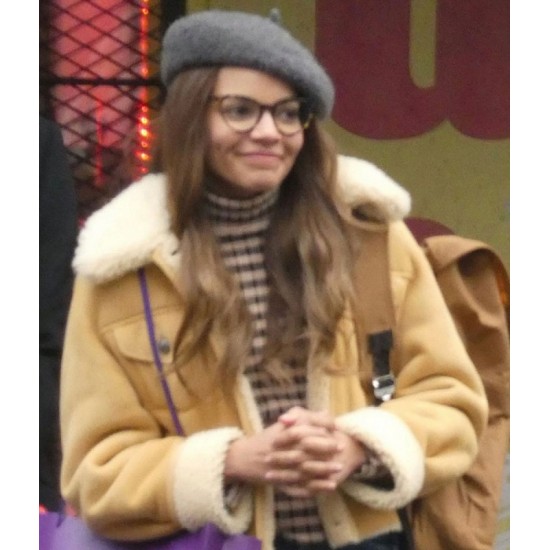 Batgirl Movie 2022 Barbara Gordon Shearling Jacket Batgirl Movie 2022 Barbara Gordon Shearling Jacket
