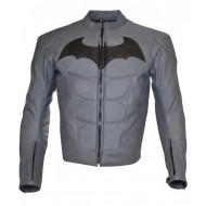 Batman Arkham Knight Gray Leather Jacket 