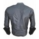 Batman Arkham Knight Gray Leather Jacket