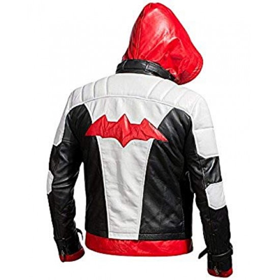 Batman Arkham Knight (Jason Todd) Red Hood Leather Jacket Batman Arkham Knight (Jason Todd) Red Hood Leather Jacket