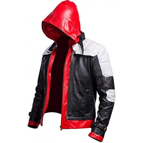 Batman Arkham Knight (Jason Todd) Red Hood Leather Jacket Batman Arkham Knight (Jason Todd) Red Hood Leather Jacket