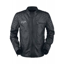 Batman Black Biker Leather Jacket