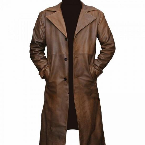 Batman Dawn Of Justice Knightmare Brown Long Coat