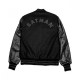 Batman Justice League Black Varsity Jacket Batman Justice League Black Varsity Jacket