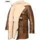 Men's Fashion Dark rising knight Bane Coat With Artificial Fur