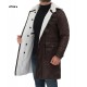 Men's Fashion Dark rising knight Bane Coat With Artificial Fur