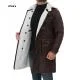 Mens Bane Knight Military Leather Cosplay Costume - Coat for Men