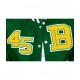 Baylor Collegiate University Green and White Varsity Jacket Baylor Collegiate University Green and White Varsity Jacket