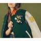 Bee Line Green Varsity Jacket Bee Line Green Varsity Jacket