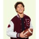 Belmont Cameli Saved by the Bell Varsity Letterman Jacket Belmont Cameli Saved by the Bell Varsity Letterman Jacket