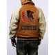 Big Chief Curtis Leather Bomber Jacket Big Chief Curtis Leather Bomber Jacket