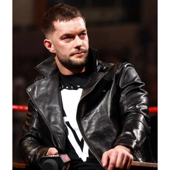 Biker Finn Balor Club WWE Leather Jacket Biker Finn Balor Club WWE Leather Jacket