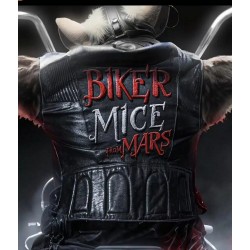 Biker Mice From Mars Leather Vest