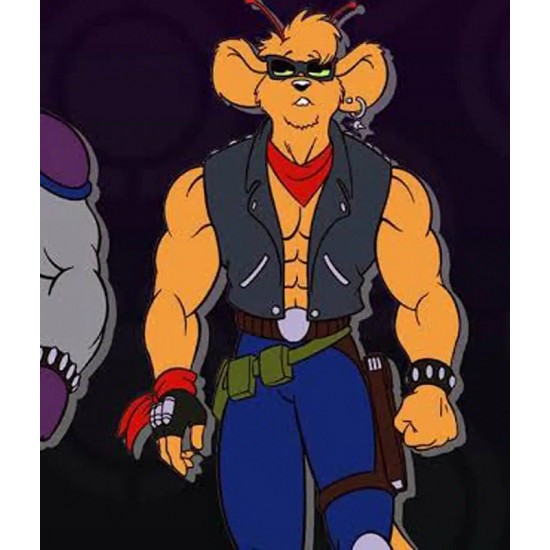 Biker Mice From Mars Leather Vest Biker Mice From Mars Leather Vest