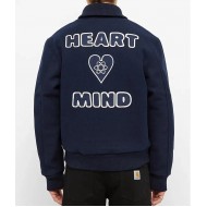 Billionaire Boys Club Heart and Mind Blue Wool Jacket