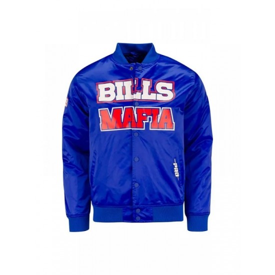 Bills Mafia Blue Bomber Jacket Bills Mafia Blue Bomber Jacket